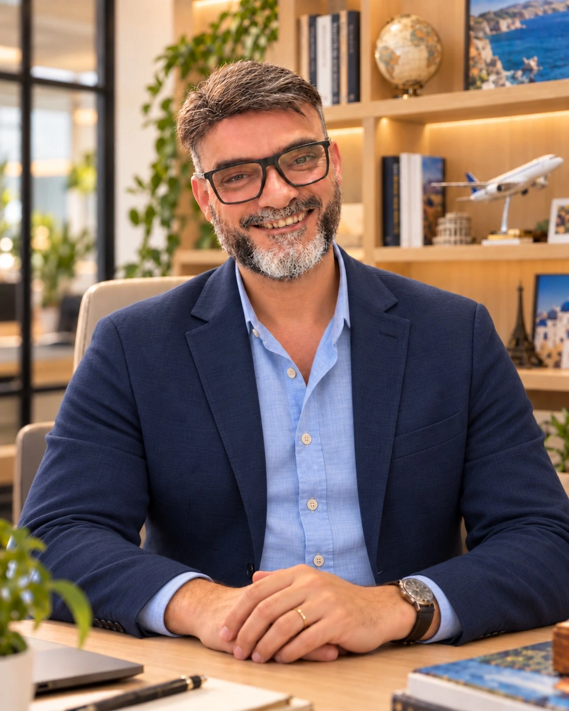 Cleverson Reinert, da equipe da Mini Mundo Turismo